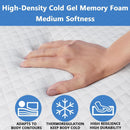Fullsize Cooling Gel Memory Foam Sleeper Sofa Mattress