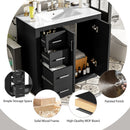 Bathroom Vanity With Sink Combo, Storage Cabinet, Freestanding Set With 3 Drawers & Soft Closing Doors