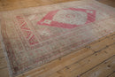 5x8.5 Vintage Distressed Oushak Carpet