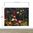 Chinoiserie Flowers Wallpaper. Asian Wall Art Mural