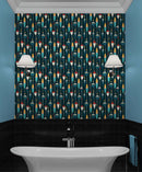 Fisherman Wallpaper Decor / Coastal Sea Theme Wall Mural
