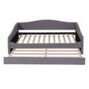 Design Upholstered Daybed With Light And Trundle
