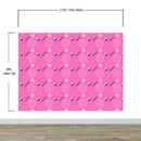 80's Wallpaper Neon Pink. 90’s Vintage Pink Memphis Wallpaper. I Love 80s.