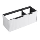 Contemporary Wall Mounted Bathroom Vanity With Soft Close Doors