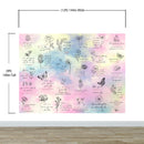 Affirmation Quote Wallpaper. Self Care Meditation Quote Bedroom Decor.