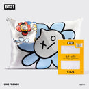 Kitsch x BT21 Satin Pillowcase in VAN - Standard