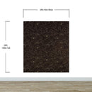 Dark Brown Wallpaper. Chinoiserie Flower Pattern Wallpaper.