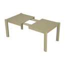 Expandable Farmhouse Modern Solid Wood Dining Table – Space-Saving Design in Walnut(59' to 73')