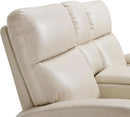 65.7-Inch Zero Wall Recliner Loveseat With Console