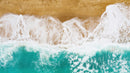 Custom Beach House Wallpaper Peel and Stick Mural. Personalized Text / Quote Family Beach Wall Art.