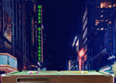 Personalized Neon Name on City Billboard Wall Mural.