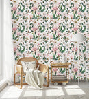 Light Pink  Flowers Wallpaper