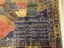 Afghan Rug 4x7, Map of Afghanistan, Tribal Rug, Balouch Rug, New
