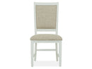 Heron Cove - Step Up Side Chair With Upholstered Seat & Back (Set of 2) - Chalk White