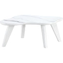 Modern minimalist wood color table top. Solid wood legs, cloud shape to give you a new experience, computer desk. The game table. Suitable for dining and living rooms.
