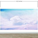 Pastel Sky and Clouds Kids Wallpaper Mural - Dreamy Nursery Peel and Stick Wallpaper.