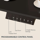 Electric Standing Desk 48x24 Inch Adjustable Height