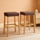 Rectangular Waterproof Stretch Bar Stool Covers 2 Pack