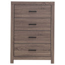 Brantford 4-drawer Bedroom Chest Barrel Oak