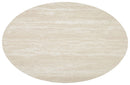 Tarica - Occasional Table Set (Set of 3) - White / Metallic