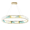 Boeseman's Colorful Chandelier // 1 Tier, Squoval