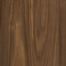 Bradley Round SmartTop End Side Table Smokey Grey and Dark Brown