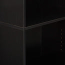 Jaya Black 5 Tier Bookcase For Home Office Storage