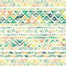 Light Green Geometrical Pattern Wallpaper