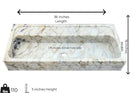 Calacatta Viola Marble Sink