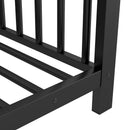 Metal House Platform Bed With Modern Design And Durable Frame