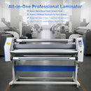 67-Inch Full-Auto Wide-Format Industrial Cold Laminator With Trimmer (SAK72193)
