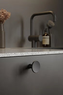 Matte Black "Terra" Cabinet Knob and Drawer Pulls