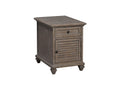 Lancaster - Chairside End Table - Dove Tail Gray