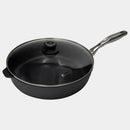 HD Nonstick Saute Pan with Glass Lid - Induction