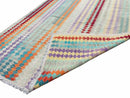 Colorful Kilim Rug 6x8 Multicolor Turkish Kilim Rug 6 x 8 Flat Weave Kilim Playful Anatolian Kilim Wool Kilim New Rug