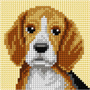 Basset Pet Portrait First Needlepoint Kit by Orchidea 6765
