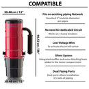 Prolux CV12000 Central Vacuum Power Unit with powerful 2 speed motor and 25 Year Warranty!