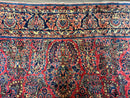 Palace Size Persian Sarouk Rug 10x16, Rare Size, Red, Large Antique Persian Carpet