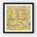 Vintage Map of Beijing, China 1936