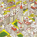 Vintage Map of Manhattan, New York 1926