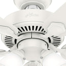 44 Inch Indoor Ceiling Fan With LED Lights Quiet Motor