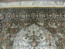3' X 5' Fine Handmade Chinese Silk Rug Deer Birds Hand Knotted One Of A Kind
