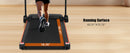 Treadmills for Home, 2.5HP Quiet Folding Treadmill with Heart Rate Sensor,  300lbs Weight Capacity, 7.5MPH, Incline Treadmill With USB Charge Station For Android & Bluetooth Speaker, 6 Shock-Absorbing