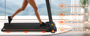 Treadmills for Home, 2.5HP Quiet Folding Treadmill with Heart Rate Sensor,  300lbs Weight Capacity, 7.5MPH, Incline Treadmill With USB Charge Station For Android & Bluetooth Speaker, 6 Shock-Absorbing