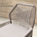 Counter Height Rattan Bar Stools Set Of 4 With Back