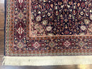 Indo Kashmiri Rug 3x5, Navy Blue, Very Fine 400 KPSI, Pair B
