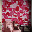 Bape Camo Wallpaper Mural. Grey Camo Streetwear Hype Beast Aesthetics.