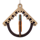 Wooden Bead Embroidery Kit Bird in Birdhouse FLK-580