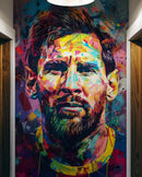 Lionel Messi Art Wallpaper Mural.