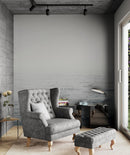 Serene Foggy Ocean Waves Wallpaper Mural.